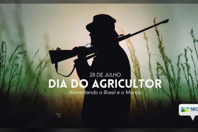Secom apaga foto de homem armado usada para celebrar dia do agricultor