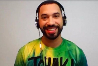 Gil do Vigor participa da programação Olímpica na Globo e comemora uso de bordão