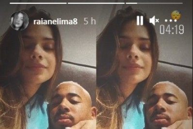 Muito amor! Gabriel Jesus posa abraçadinho com a namorada