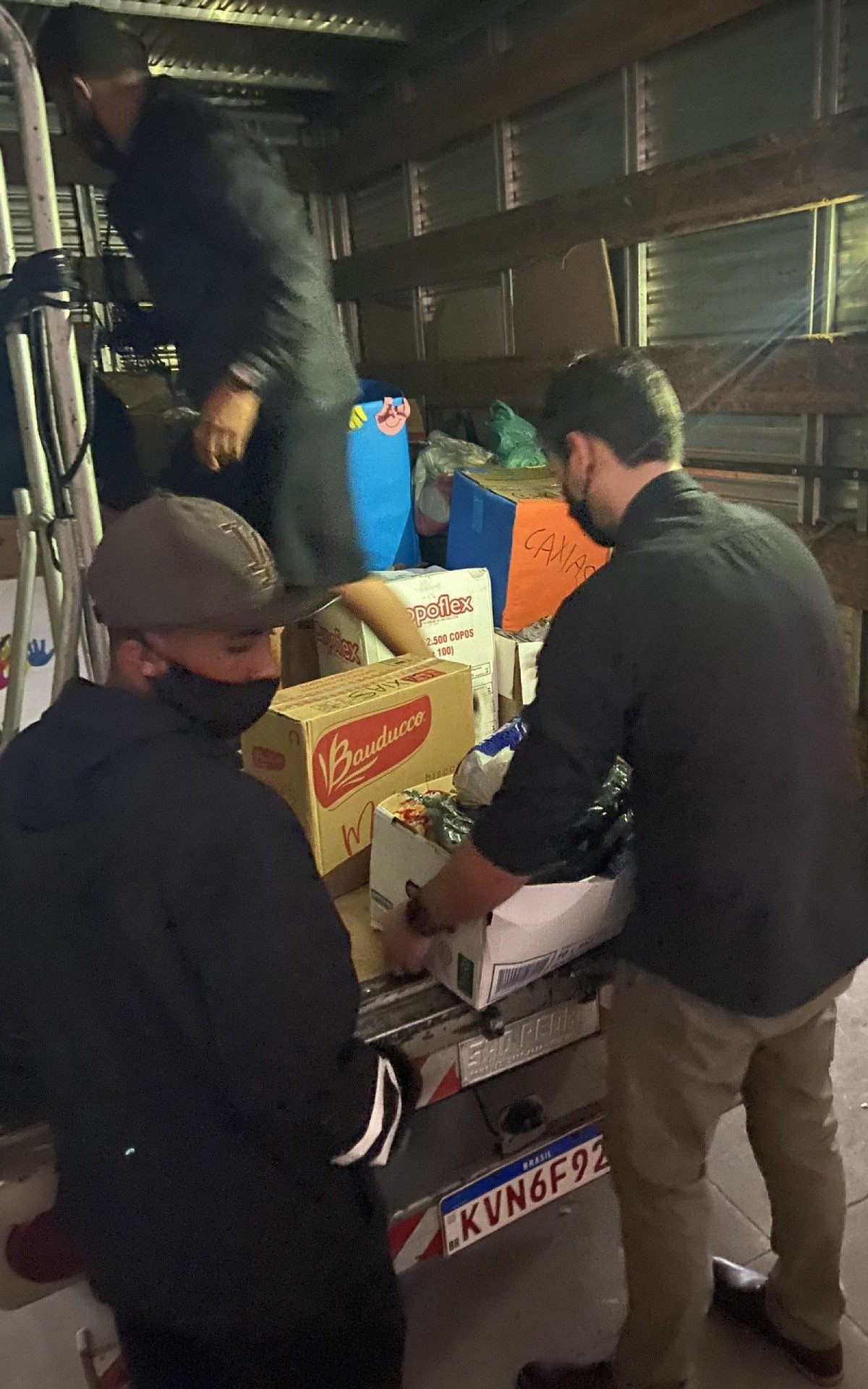 Doações serão distribuídas a famílias em situação de vulnerabilidade