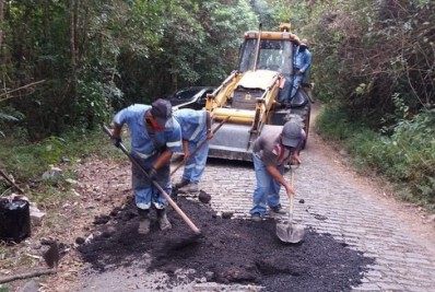 Acesso ao Caledônia em Nova Friburgo começa a ser recuperado