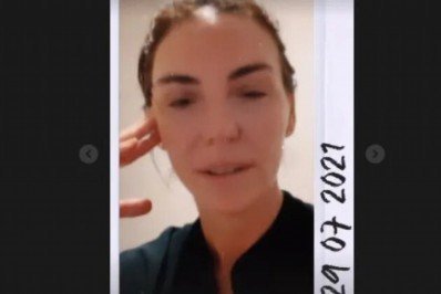 Apresentadora se emociona com conquista da medalha olímpica de Rebeca Andrade