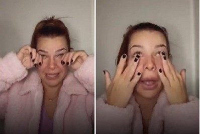 Fernanda Souza chora ao relembrar 'Chiquititas'