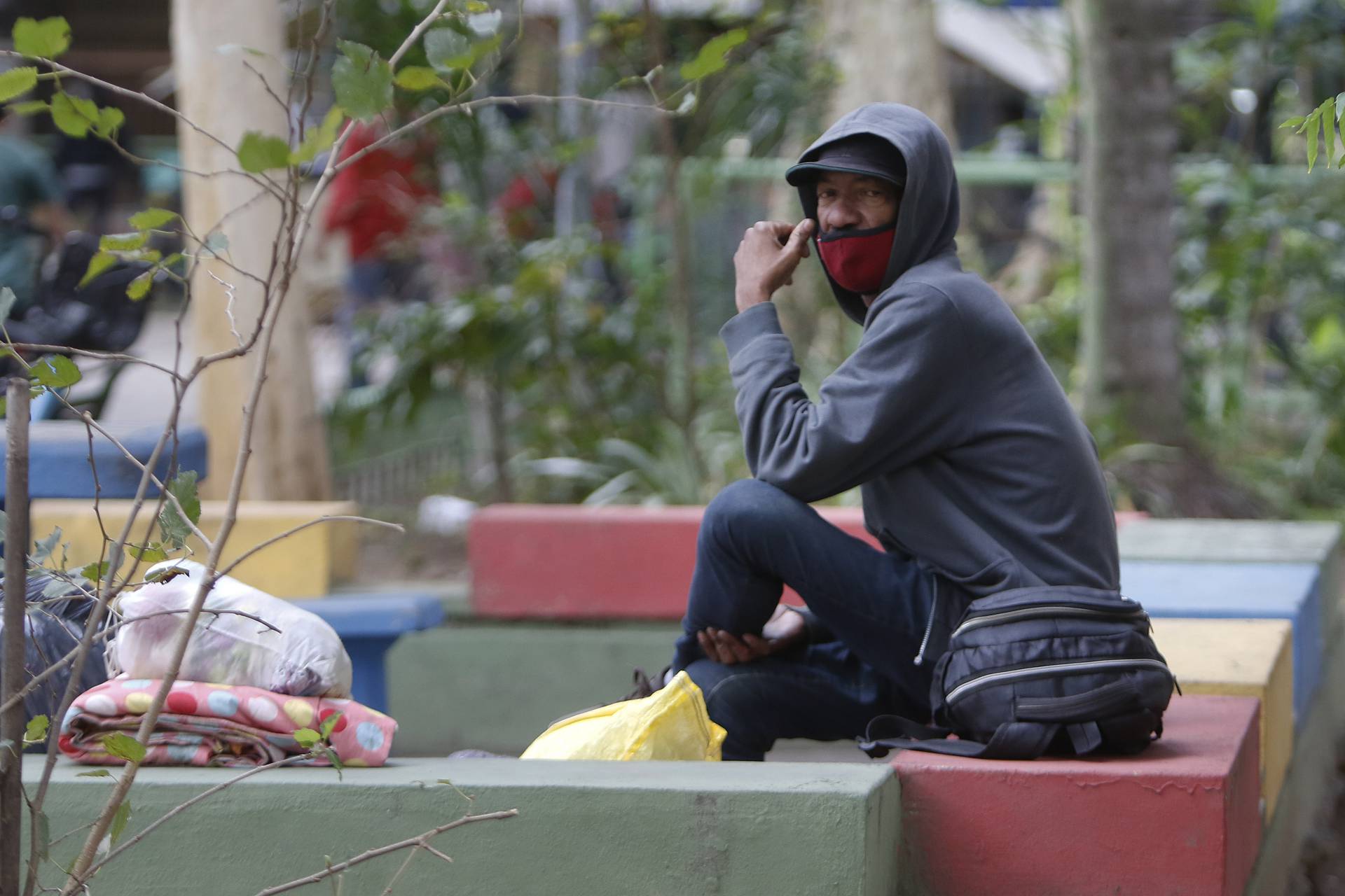 Desde a madrugada de hoje, Alerta Rio vem monitorando os ventos fortes no munic&iacute;pio - Reginaldo Pimenta / Agencia O Dia