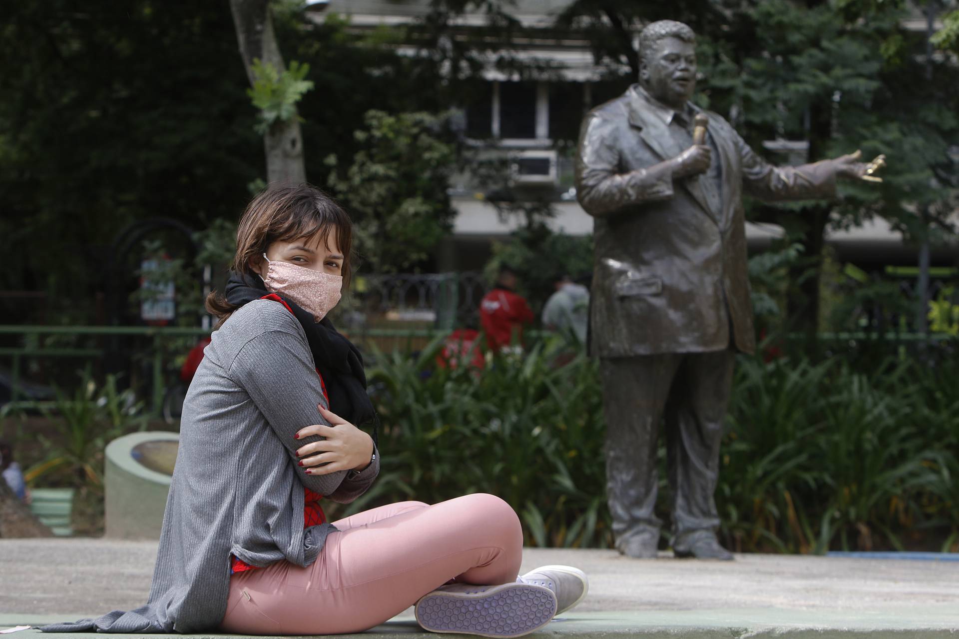 Jovem fica em abrigo, mas precisa deixar o local de manh&atilde; e s&oacute; voltar &agrave;s 16h - Reginaldo Pimenta / Agencia O Dia