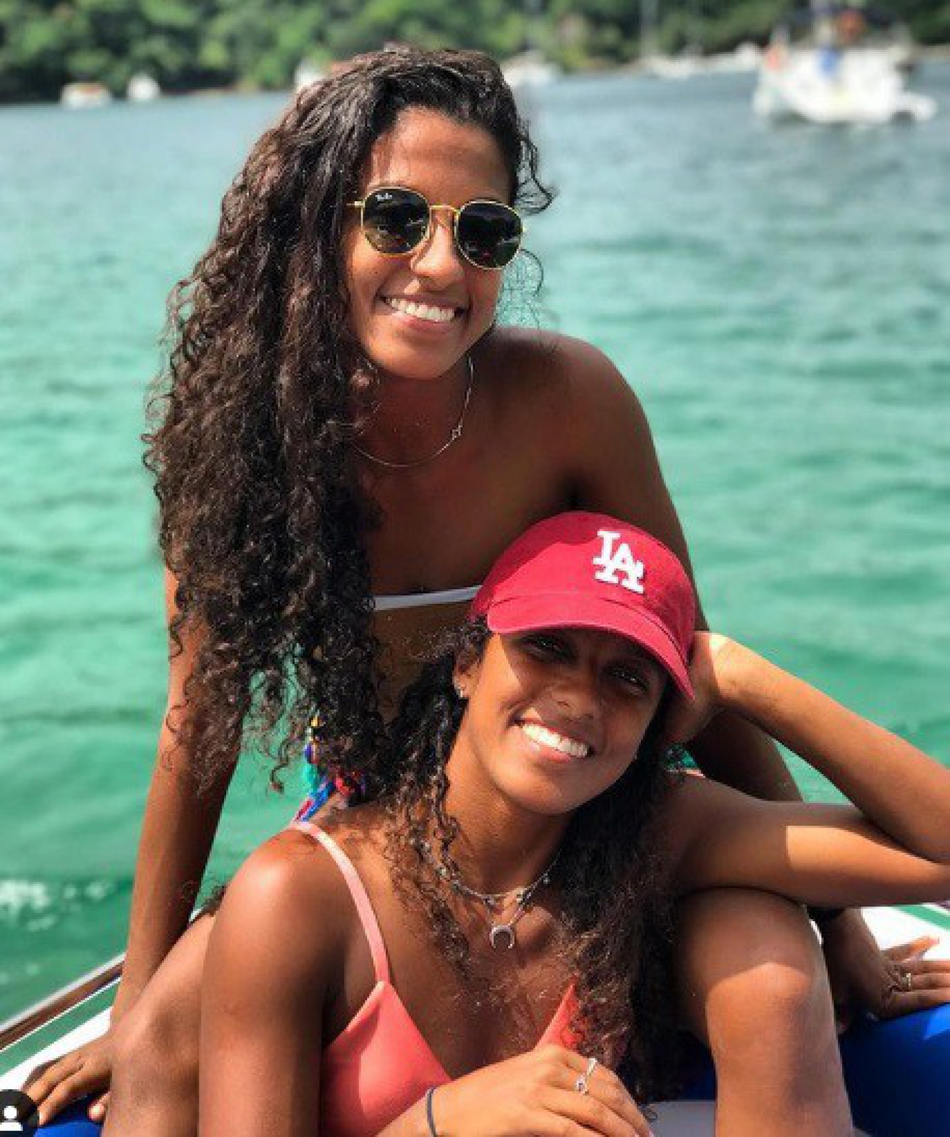 Gêmeas Natali e Nicoli Cruz, dos saltos ornamentais  - Redes sociais