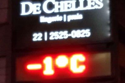 Aviso de perigo do Inmet por causa de onda de frio vigora até domingo