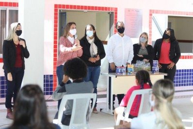 Quissamã entrega Kit Merenda Escolar para os alunos da Educação Infantil e da Educação Especial
