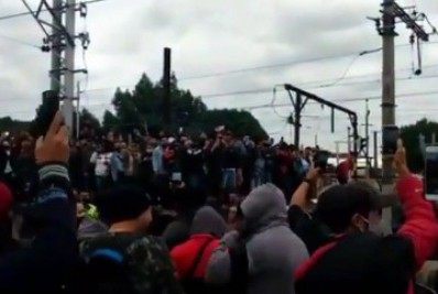 Manifestação em Deodoro paralisa circulação de trens