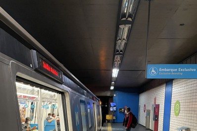 Princípio de incêndio interrompe circulação do Metrô no Centro do Rio