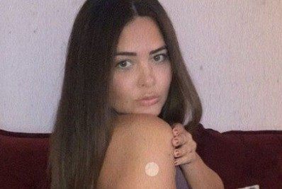 Fotos! Geisy Arruda sensualiza após se vacinar contra covid-19