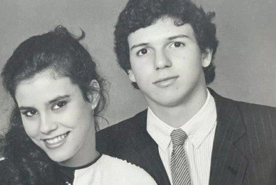 Ai que badalo! Narcisa Tamborindeguy relembra foto com o ex-marido, Boninho