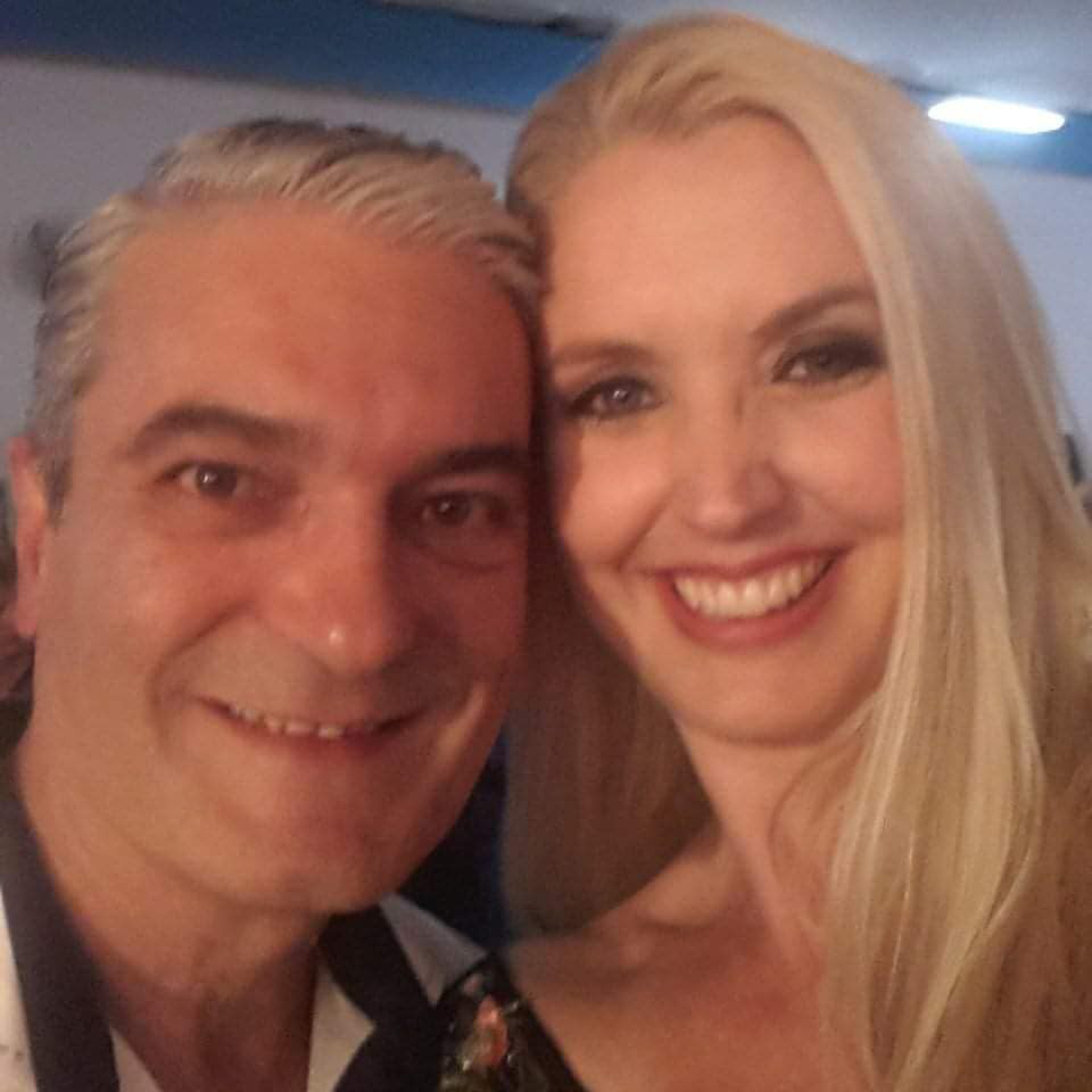 Alessandra Scatena e o marido, Rogério Gherbali - Reprodução