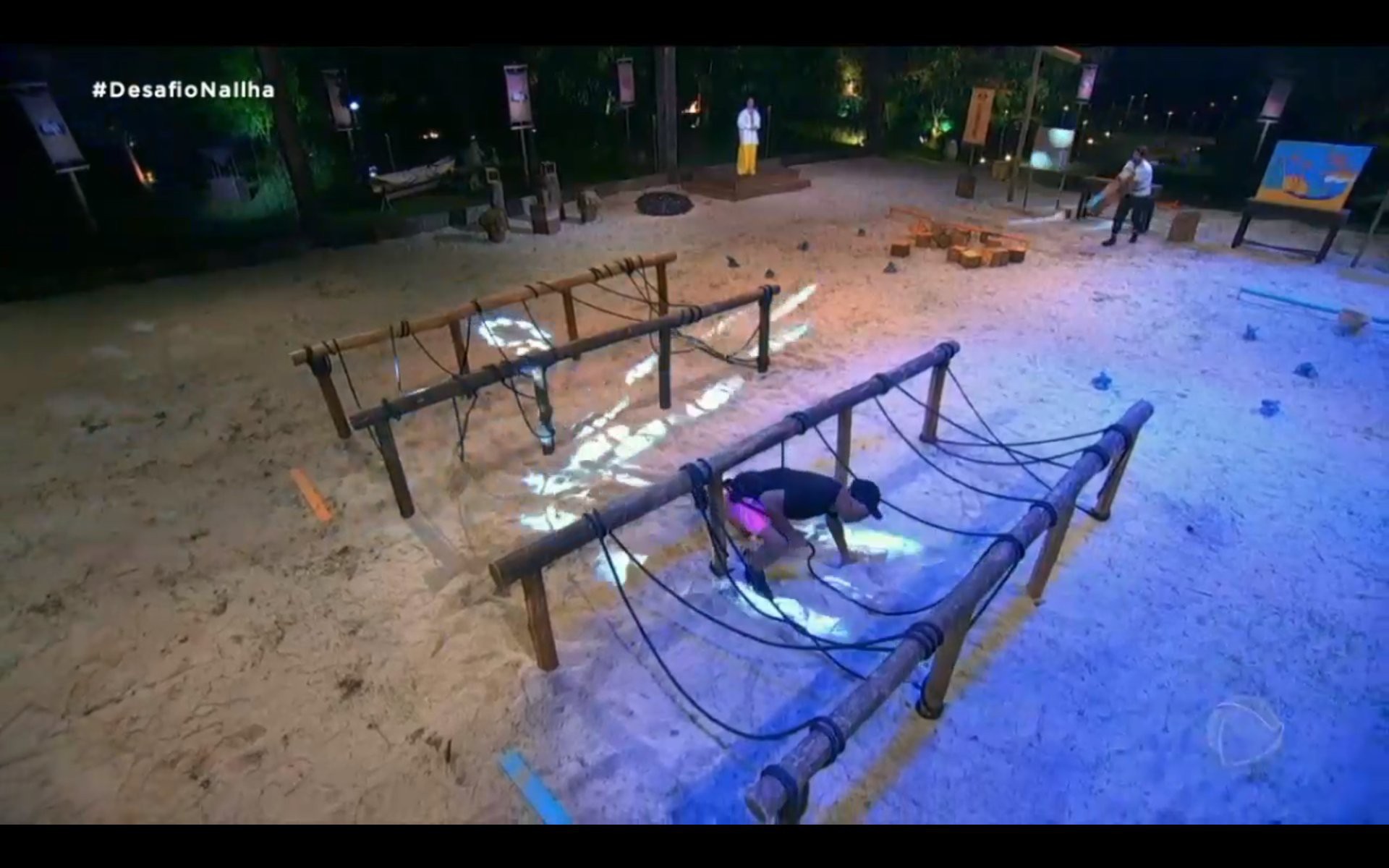 Desafio de Sobrevivência do 'Ilha Record' - Reprodução