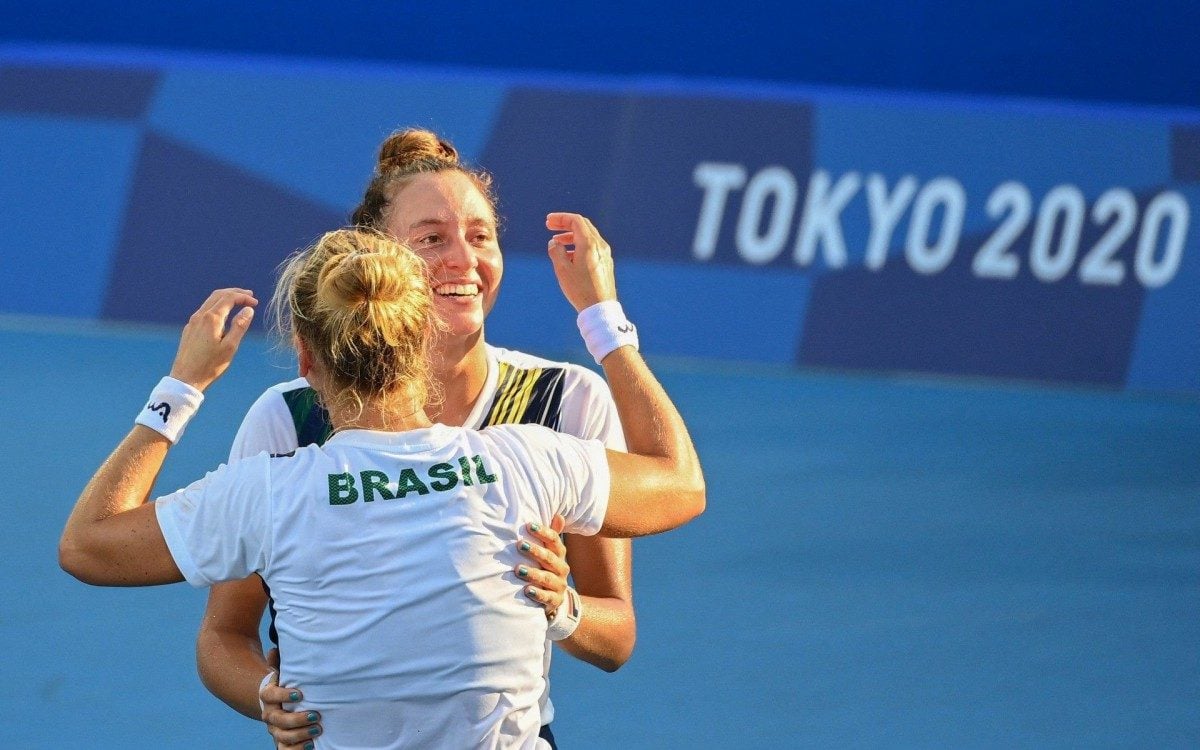 Bronze nos Jogos Olímpicos de Tóquio: Laura Pigossi e Luisa