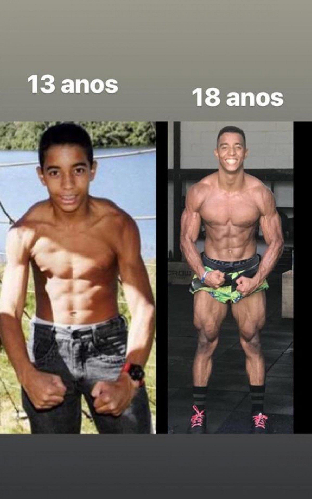 Segundo os pais do atleta, Gui sempre foi muito ativo. Participou do time de basquete na escola. Mas, com forte espírito competitivo, aos 15 anos decidiu se dedicar exclusivamente ao Crossfit