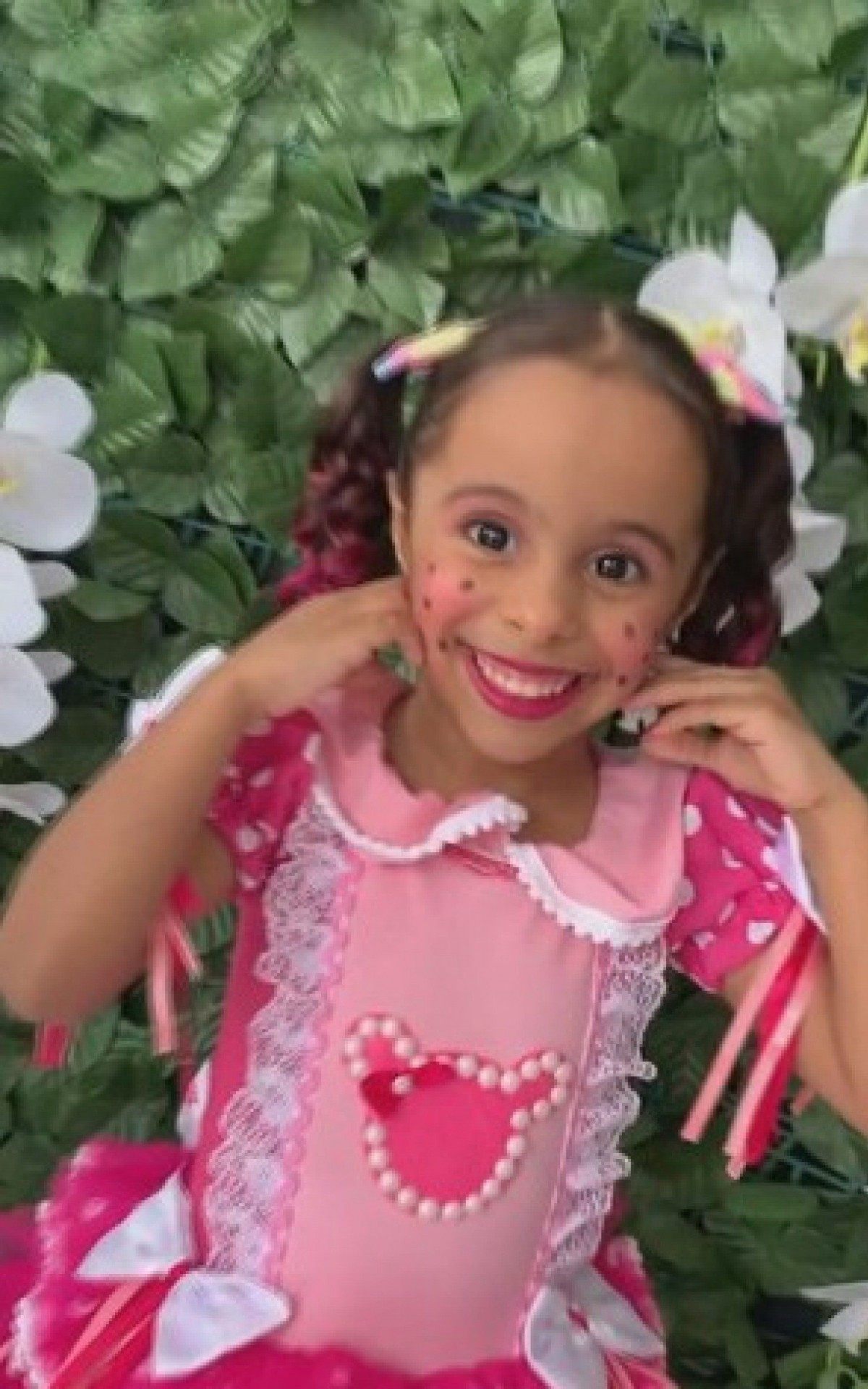 A pequena Esther Vianna da Silveira, de 4 anos, morreu depois de ter sido atacada pelo cachorro da fam&iacute;lia