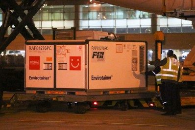 SP recebe insumos para fabricação de 4 milhões de doses da Coronavac