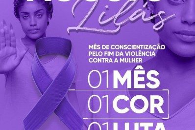 Búzios que é referência na defesa das mulheres contra a violência, lança a campanha 'Agosto Lilás'