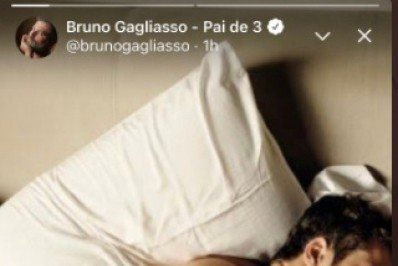 Bruno Gagliasso surpreende ao postar foto nu: 'Quem viu, viu'
