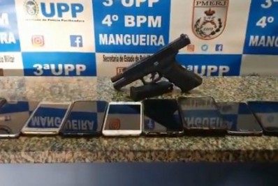 Policiais apreendem três adolescentes após assalto a ônibus