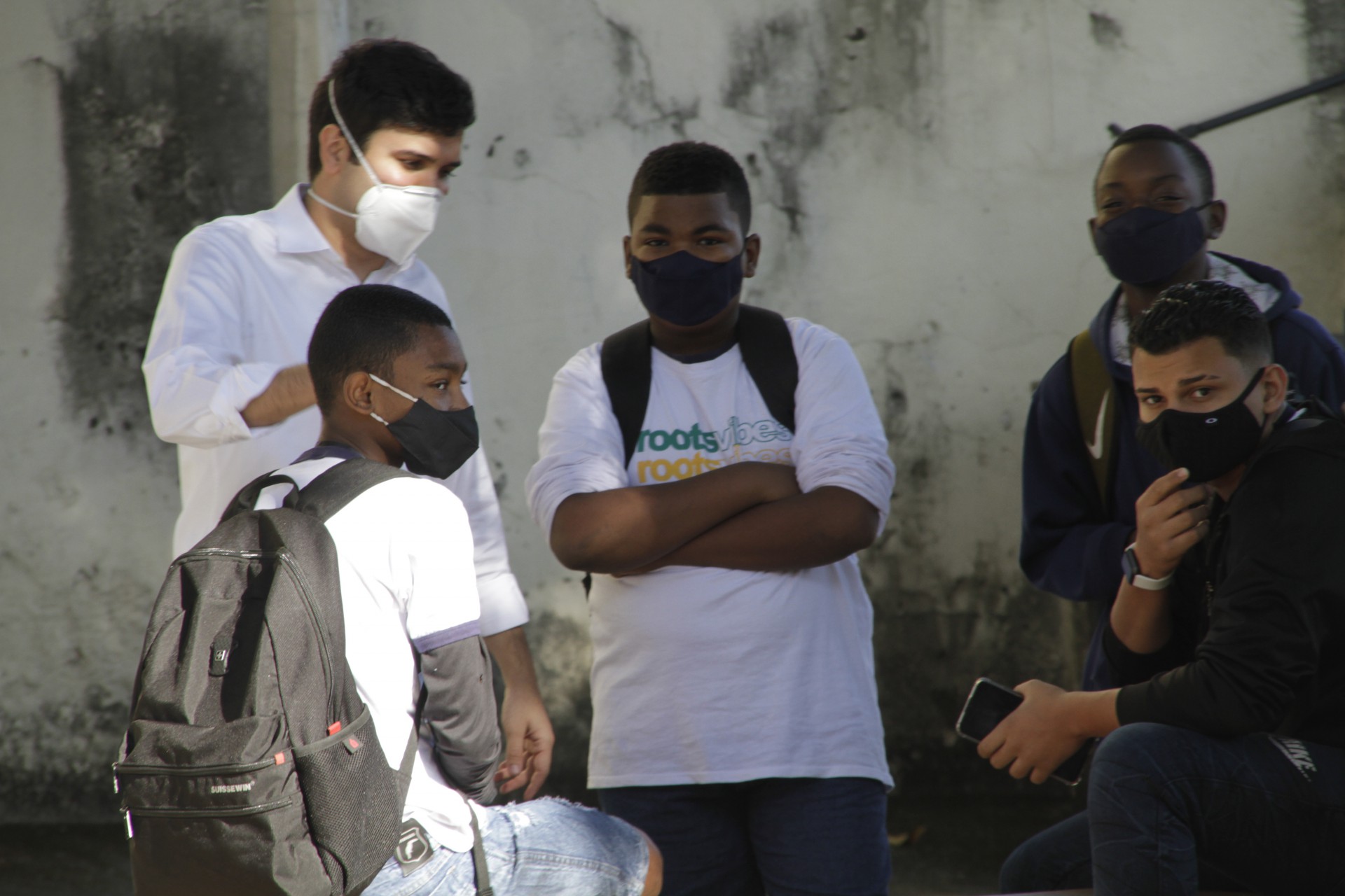 Volta &agrave;s aulas presencias na rede municipal segue protocolos sanit&aacute;rios, como a escola Gon&ccedil;alves Dias, em S&atilde;o Crist&oacute;v&atilde;o - Marcos Porto/Ag&ecirc;ncia O Dia