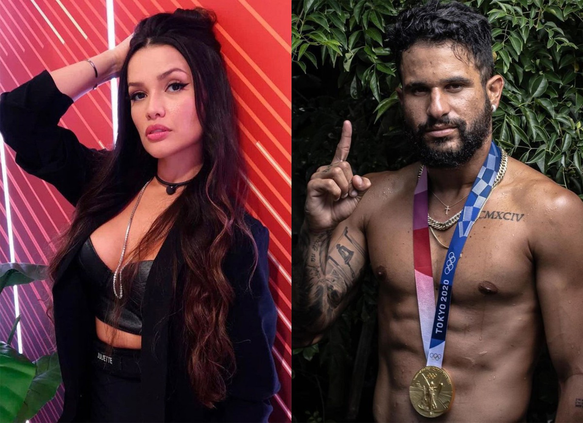 Ítalo Ferreira/Juliette Freire - Reprodução internet