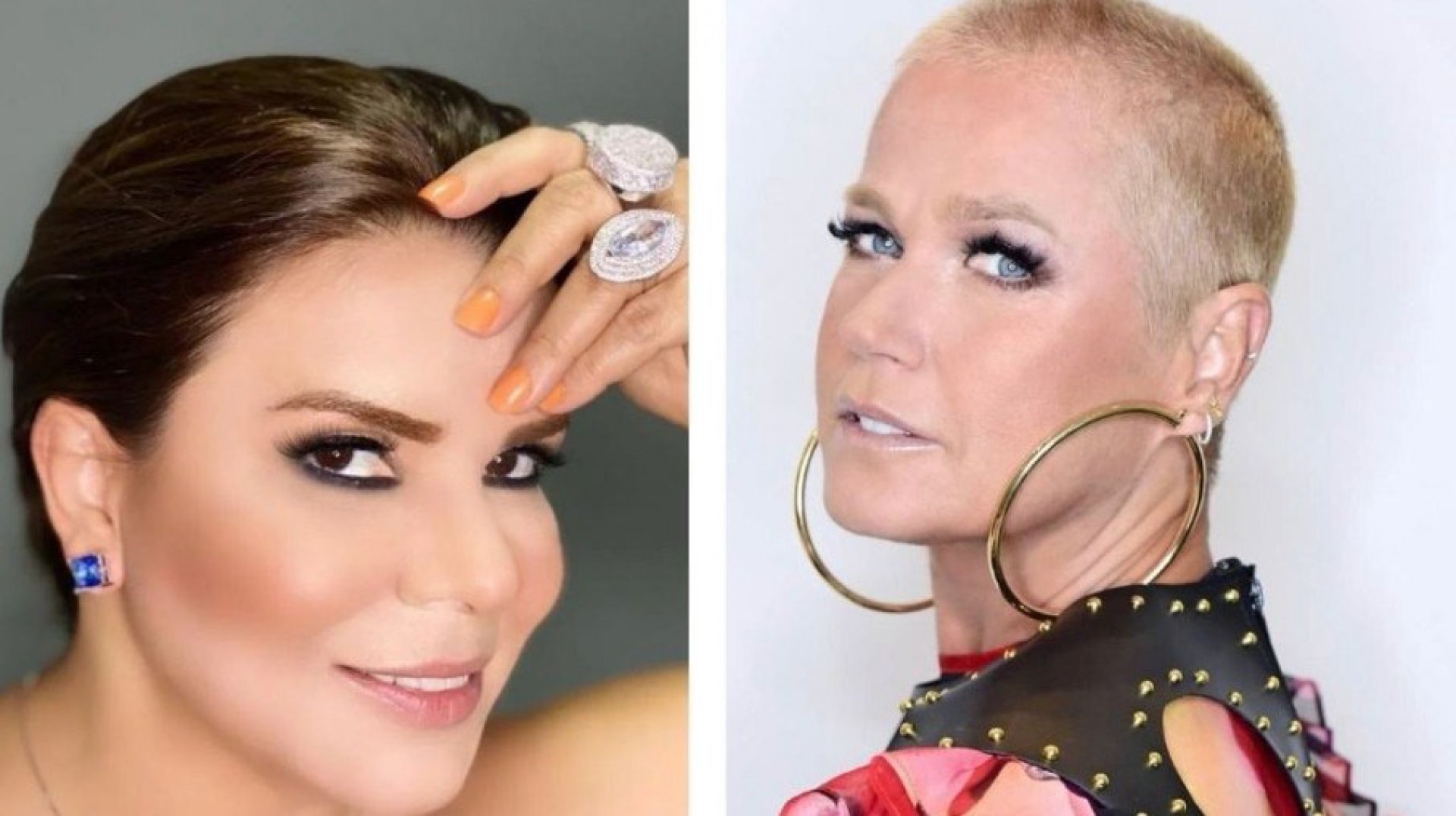 Mara Maravilha e Xuxa Meneghel
 - Reprodução