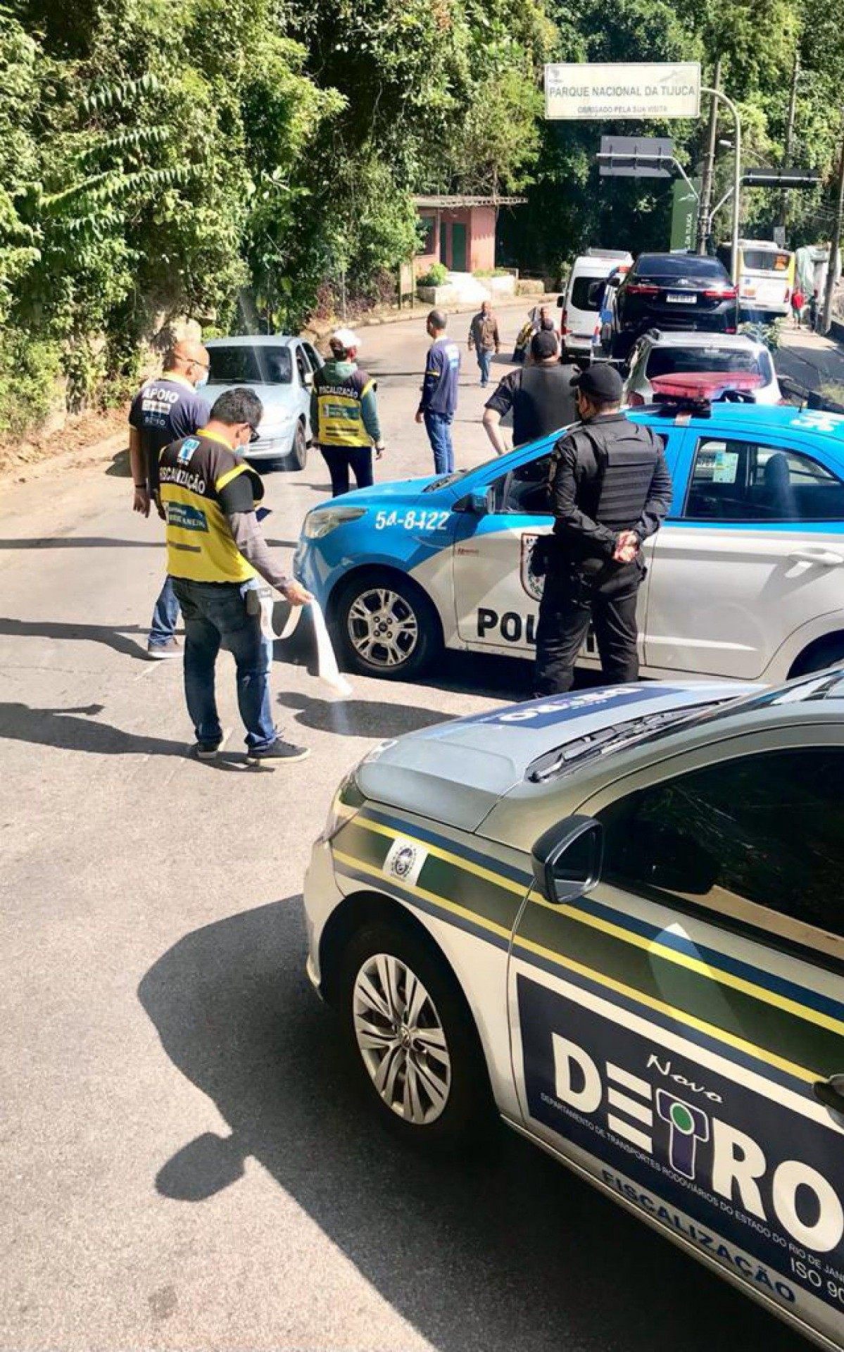 Detro aplico 293 multas em julho