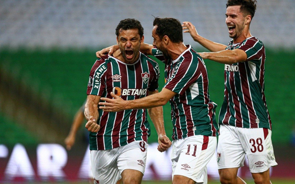 Rio de Janeiro - 03/08/2021 - Maracan&atilde;..Fluminense enfrenta o Cerro Porte&ntilde;o esta noite no Maracan&atilde; pelo jogo da volta das oitavas de finais da Libertadores 2021.