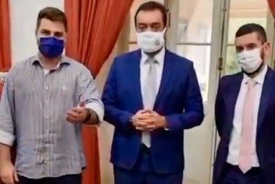 Ao lado do prefeito Wladimir Garotinho, governador Claudio Castro confirma agenda em Campos