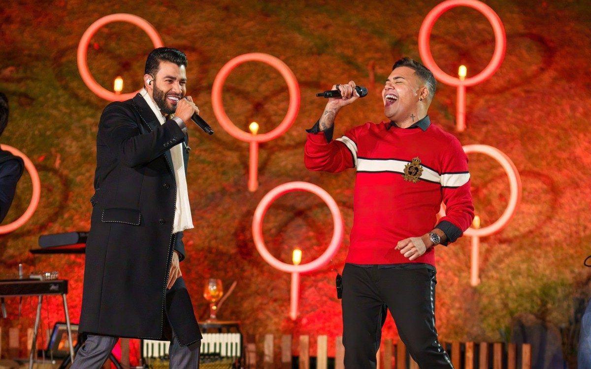 Gusttavo Lima e Felipe Araújo
