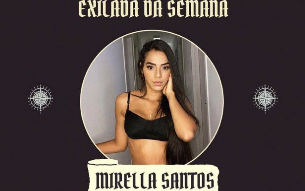 Mirella dos Santos foi exilada no episódio desta terça-feira