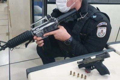 Miracema: Jovem armado é preso durante ação do 36° BPM 