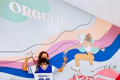 Fada sensata e estudiosa, Rayssa Leal registra volta às aulas em Imperatriz