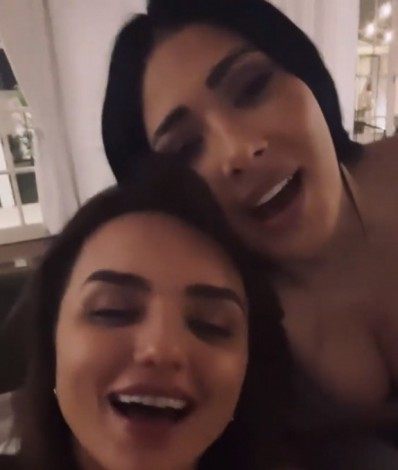 Juliana Paes e Simaria - Reprodução Internet