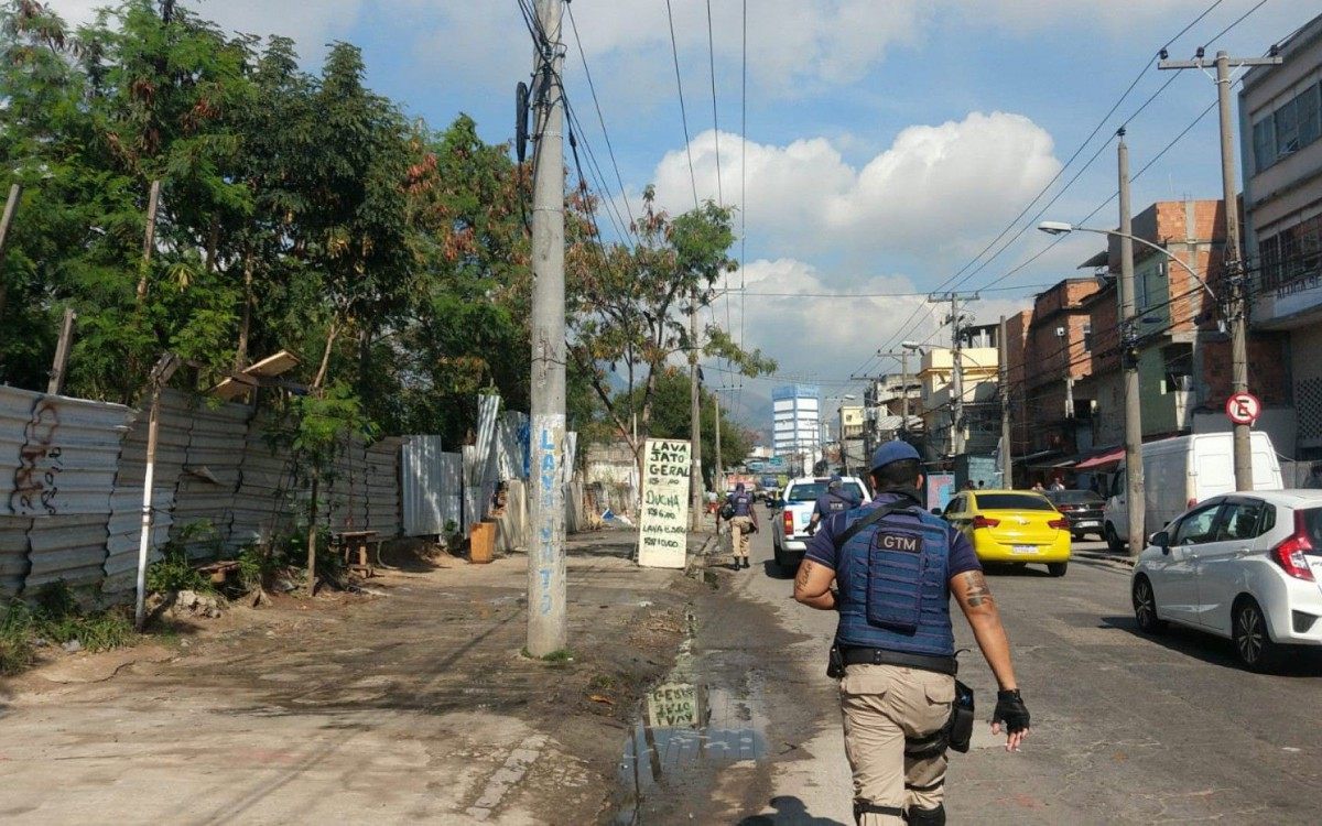 Ação foi realizada na Rua Couto Magalhães - Divulgação/Seop