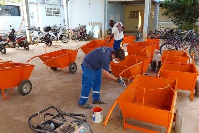 Porciúncula: Equipamentos públicos são recuperados e passam por consertos e reconstrução 
