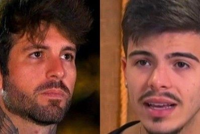 Claudinho e Thomaz Costa brigam fora de 'A Ilha'