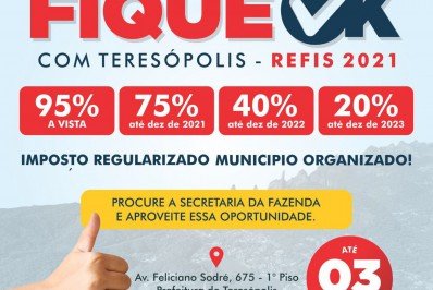 Prazo para aderir ao Refis em Teresópolis é prorrogado até 3 de setembro