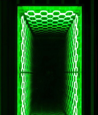 Ipanema (verde) - artista Ivan Navarro, Luciana Brito Galeria
 - Divulgação