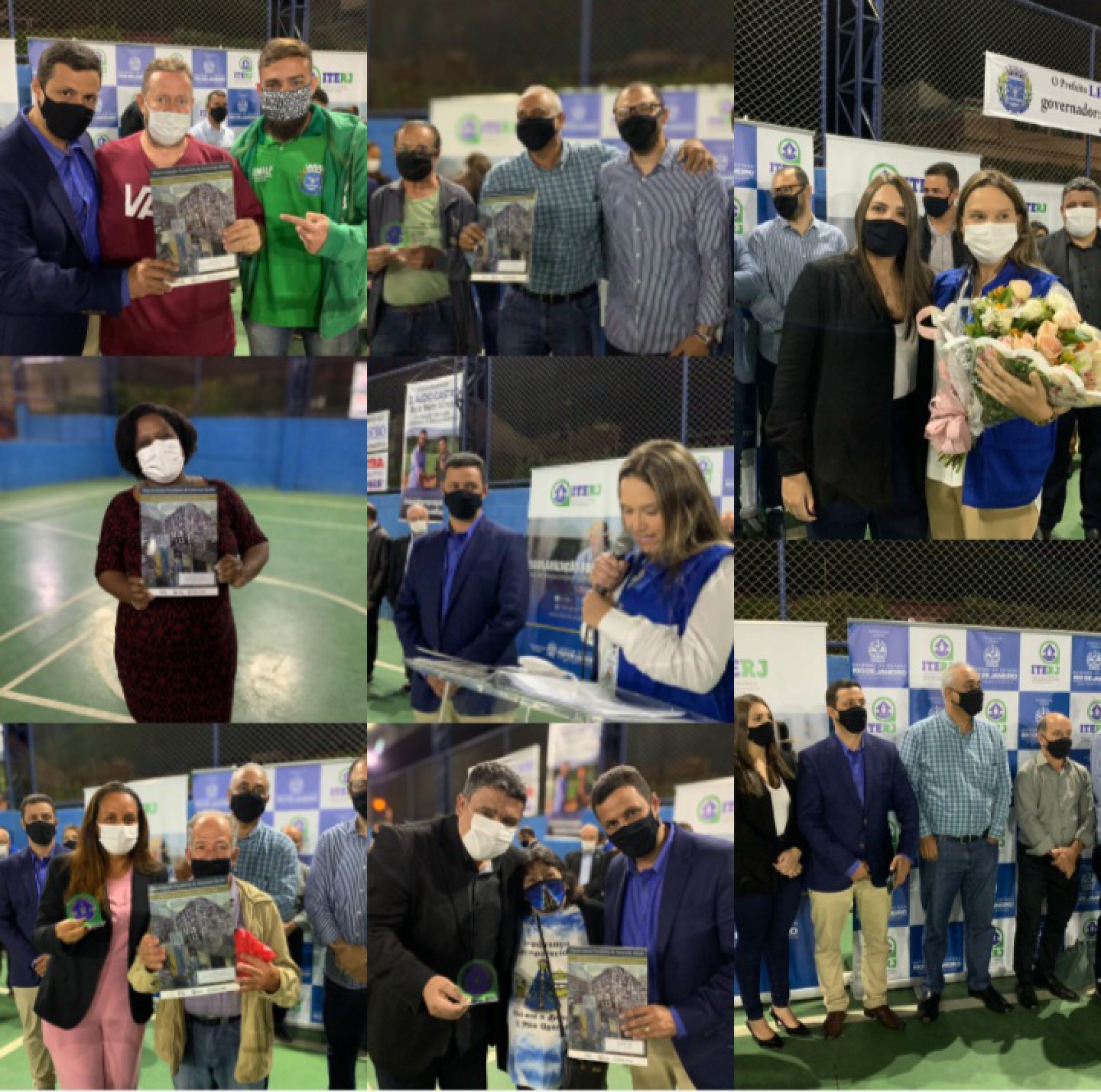 Em Italva, moradores recebem t&iacute;tulos de posse e moradia no bairro S&atilde;o Caetano