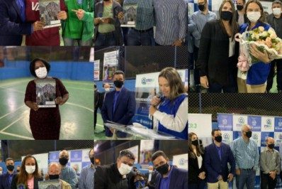 Em Italva, moradores recebem títulos de posse e moradia no bairro São Caetano