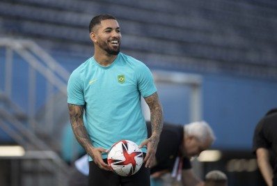 Matheus Cunha treina novamente e deverá começar como titular a final olímpica contra a Espanha