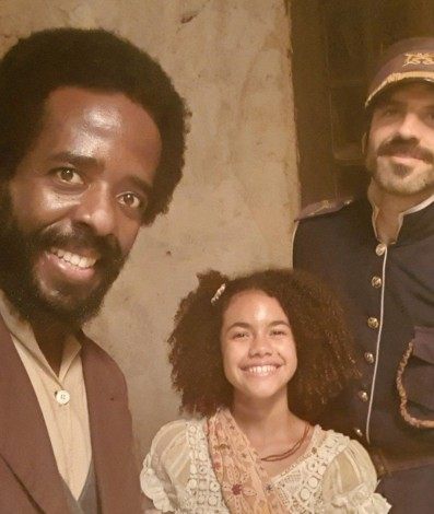 Alan Rocha e Alana Cabral em 'Nos Tempos do Imperador' - Arquivo Pessoal