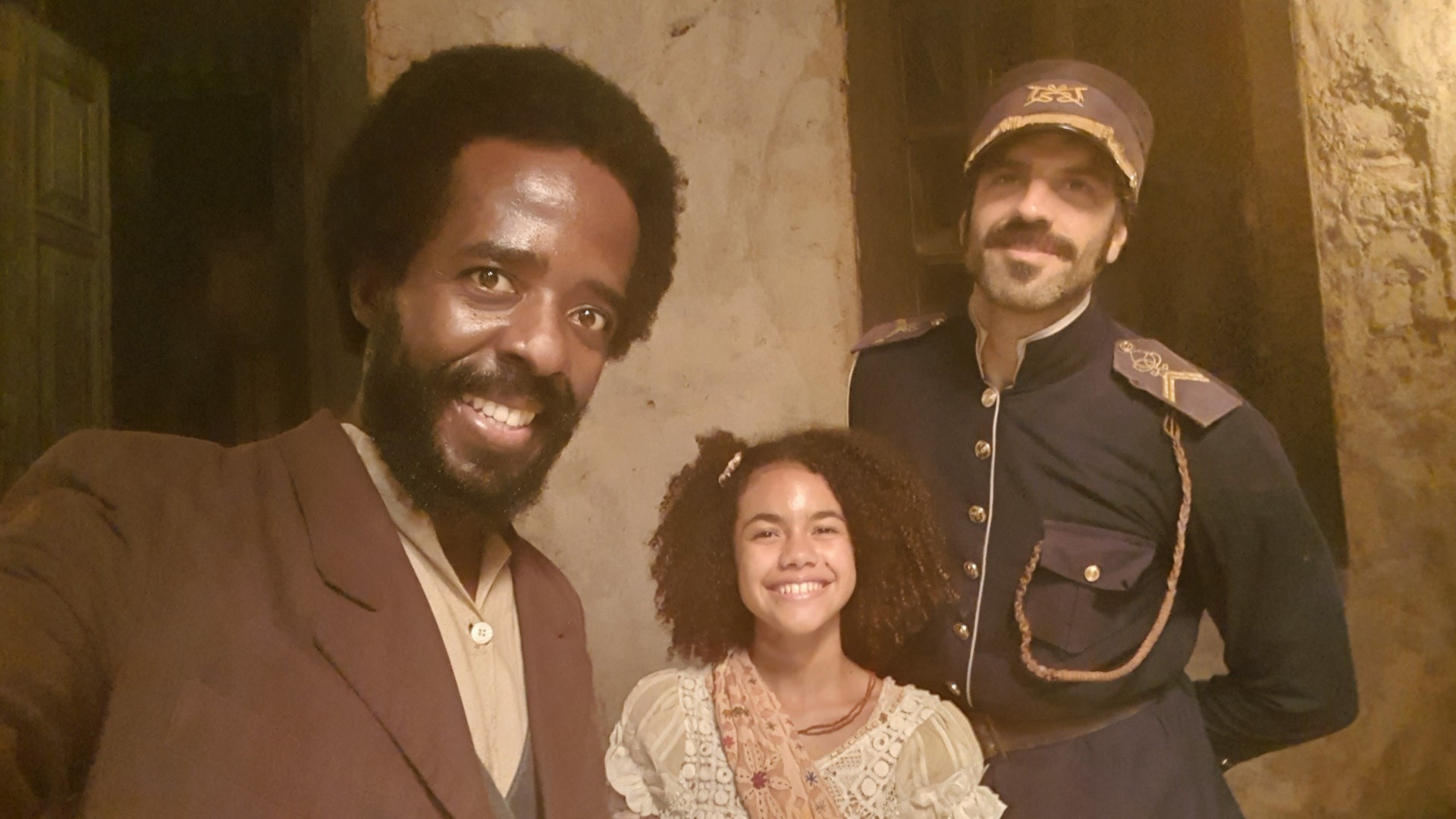  Alan Rocha e Alana Cabral em 'Nos Tempos do Imperador' - Arquivo Pessoal