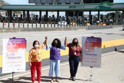 Rio, Maricá e Niterói realizam campanha contra o feminicídio