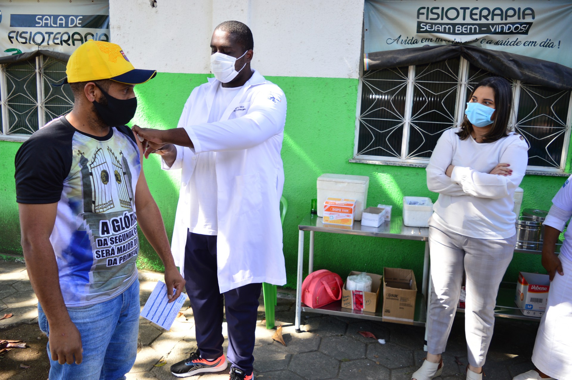 Prefeitura de Japeri realizou mutirão de vacinação contra a covid-19 - Igor Lima