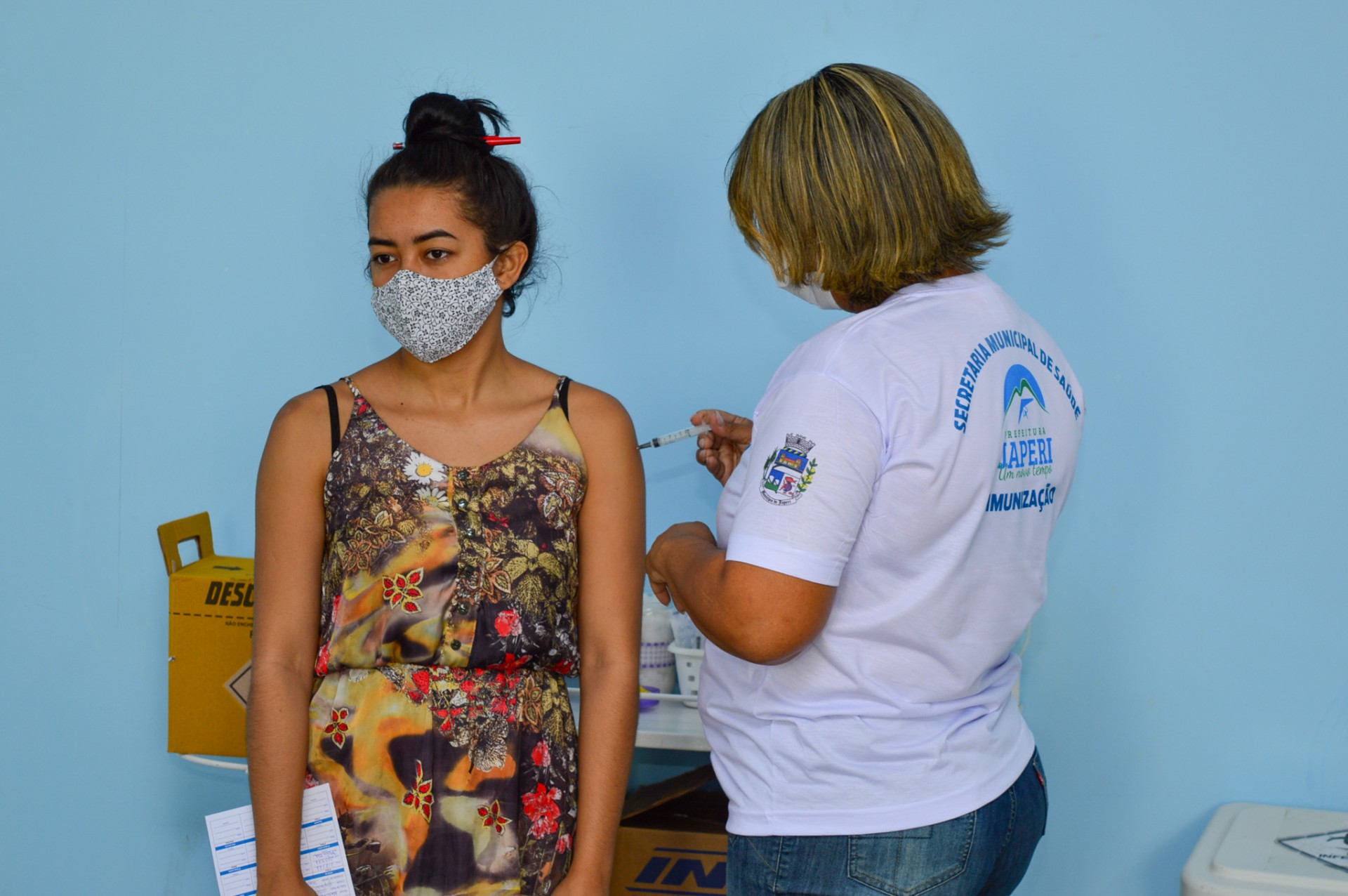 Prefeitura de Japeri realizou mutirão de vacinação contra a covid-19 - Igor Lima