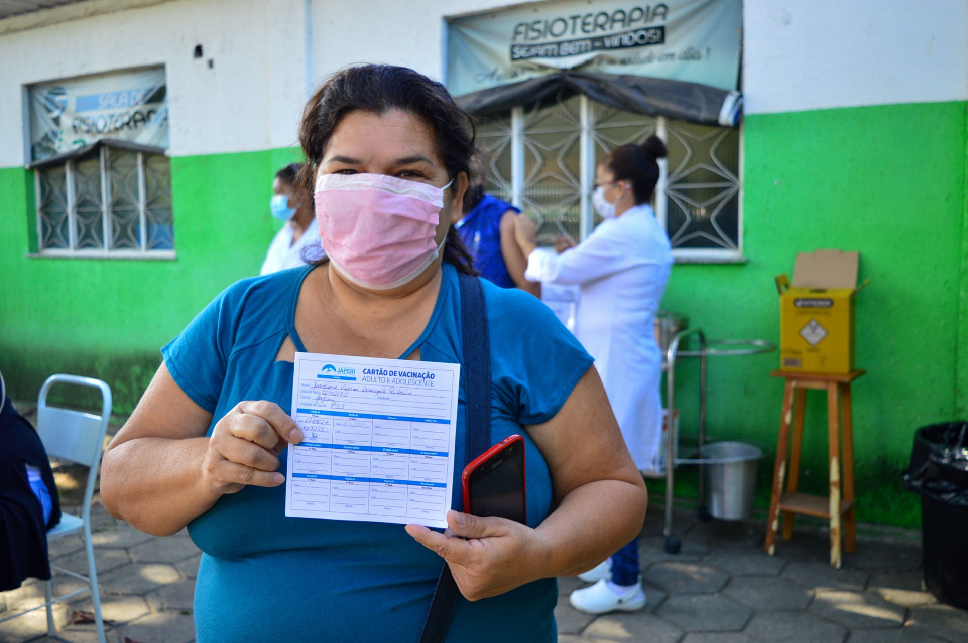 Prefeitura de Japeri realizou mutirão de vacinação contra a covid-19 - Igor Lima